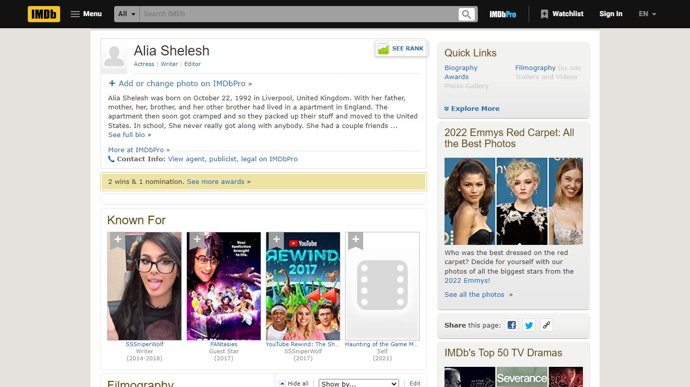 Alia Shelesh - IMDb